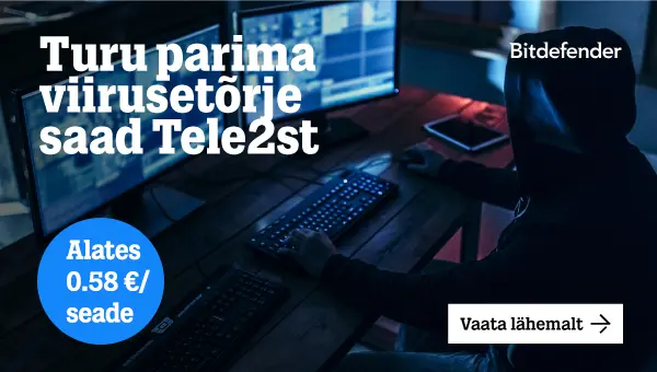 bitdefender_b2c_est Turu parima viirusetõrje saad Tele2st!
